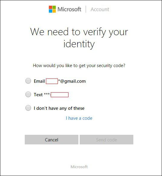 compte microsoft vérifier votre identité