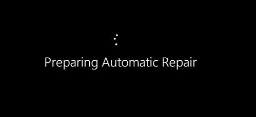 windows voorbereiding automatische reparatie