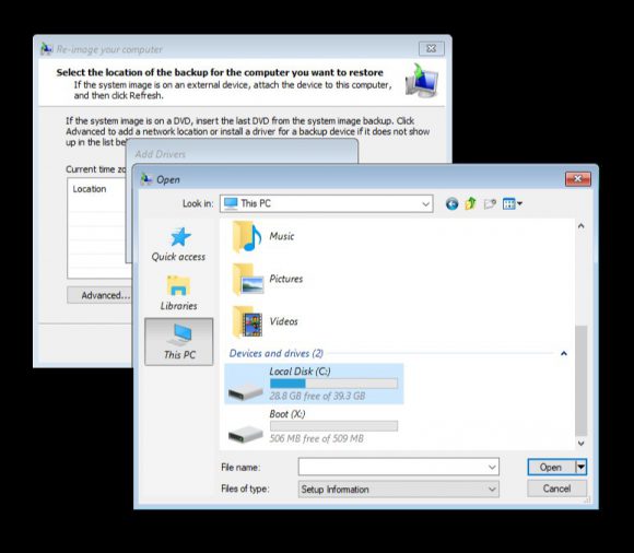 Sida Vid Sida Konfiguration Windows 10