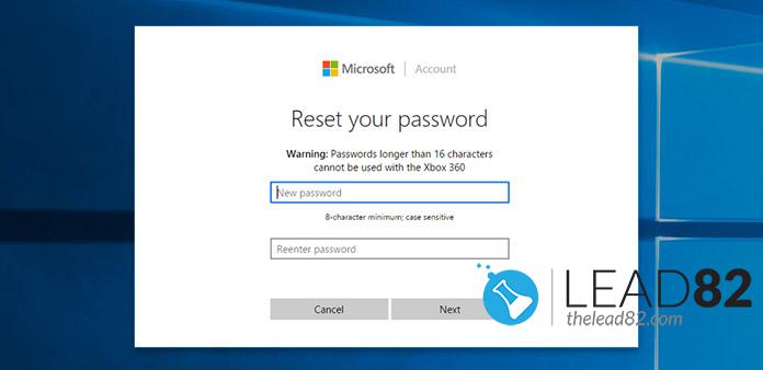 微软使用官方工具重置密码